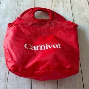 Red Lunch Tote Bag